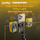 Smallrig Vibe P108 Pro Mini LED Video Licht „Bumblebee Edition“ 5511