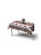 Braune Tischdecke 140x240cm