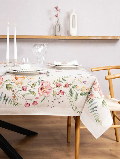 Liolios Home Liolios Home Tischdecken Set 3Stücke Beiges 100x100cm