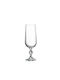 Crystal Bohemia Set Of Crystal Champagne Goblet Glasses 180ml 6 Pieces