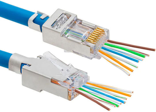 Telephone Plug 8p8c Open Type Cat6 Ect160809 Czt