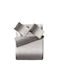 Saint Clair Duvet Cover Set 225x245cm Super King With 2 Pillowcases Taupe