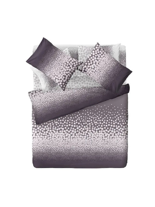 Saint Clair Duvet Cover Set 225x245cm Super King With 2 Pillowcases