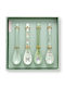 PiP Studio PiP Studio Edelstahl-Löffel Grünes Set 4 Stück