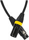 Audio Club Cμι-5 Καλώδιο Xlr Θηλυκό Xlr Αρσενικό Μήκους 5 Μέτρα