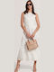 Summer Midi Dress White