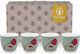 PiP Studio Blooming Tales Blue Porcelain Egg Cu...