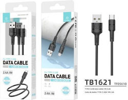 Techancy USB-C Мъжки - USB-A 1м Techancy USB-C Мъжки - USB-A 1м