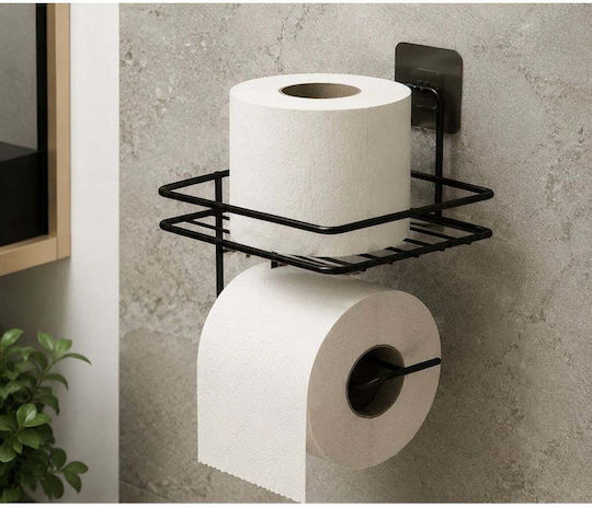 SteweHome Black Metallic Paper Holder