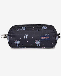 Jansport Pastel Petal Pencil Case Cylinder Black
