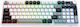 Onikuma MT902 Kabelloses Gaming-Tastatur mit RGB-Beleuchtung Englisch (US) Schwarz / Weiß