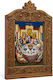The Last Supper Wooden Carved Icon of Thorns 30cm