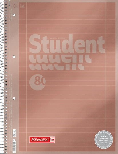 Selida Spiral Ruled Notebook A4 Student Metallic (Miscellaneous Designs)