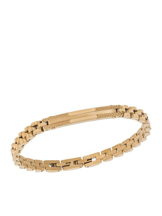 Senza Men's Bracelet Identity Stainless Steel