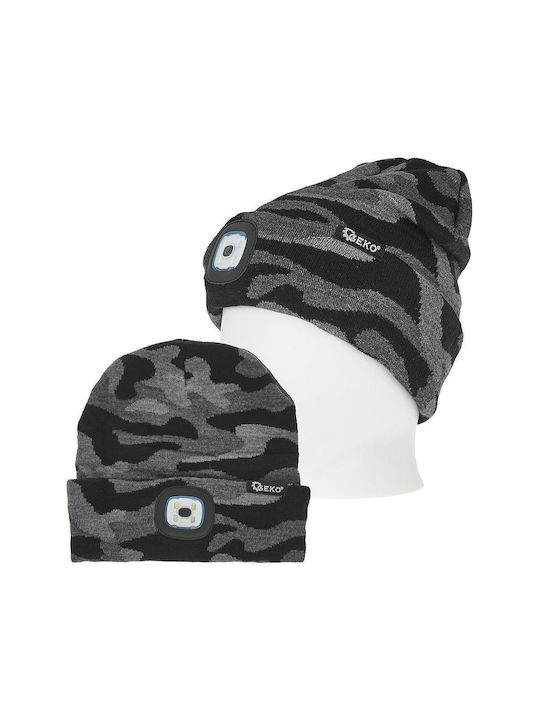 Căciulă de iarnă cu LED camuflaj Geko Căciulă de iarnă cu LED camuflaj Geko