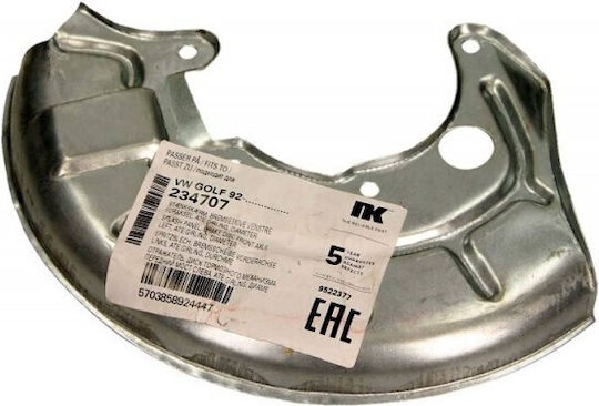 Protector de disc de frână față Volkswagen Golf Jetta Polo Vento 87-01 Stânga 191615311a