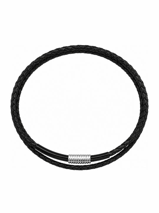 Visetti Ανδρικό Βραχιόλι από Δέρμα 21cm