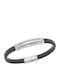 Senza Men's Leather Bracelet