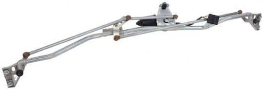 Opel Meriva A 03 Front Complete Wiper Mechanism Motor
