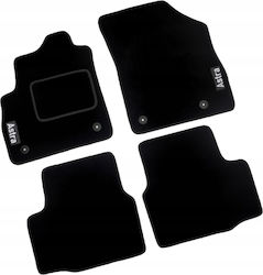 Set Car Mats 4 Pieces Carpet Opel Astra K From 2015 Premium Black Set Car Mats 4 Pieces Carpet Opel Astra K From 2015 Premium Black