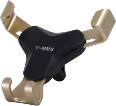 Car Mobile Mount with Adjustable Hooks Gold