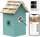 Smart Vogelhaus Kamera Regenbean Blau