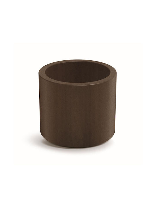Ethick Plastic Flower Pot Corten Steel 40cm