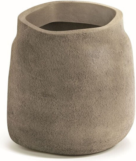 Ethick Plastic Flower Pot Macchiato 40x40x40cm