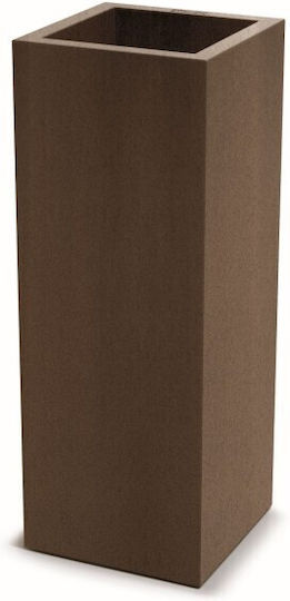 Ethick Kunststoff Blumentopf Cortenstahl 30x29x78cm