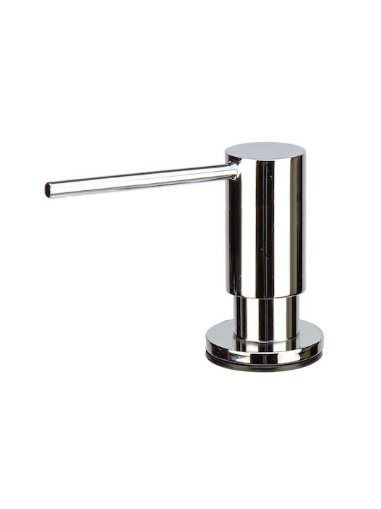 Helika Metallic Silver Dispenser 350ml