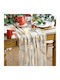 Artoid Mode Set Fete De Masa De Crăciun Din Material Textil Runner Brazi 300x70cm 3 Bucăți