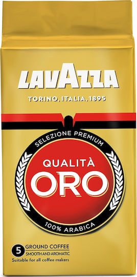 Lavazza Cafea Espresso Arabica Oro Măcinată 250gr