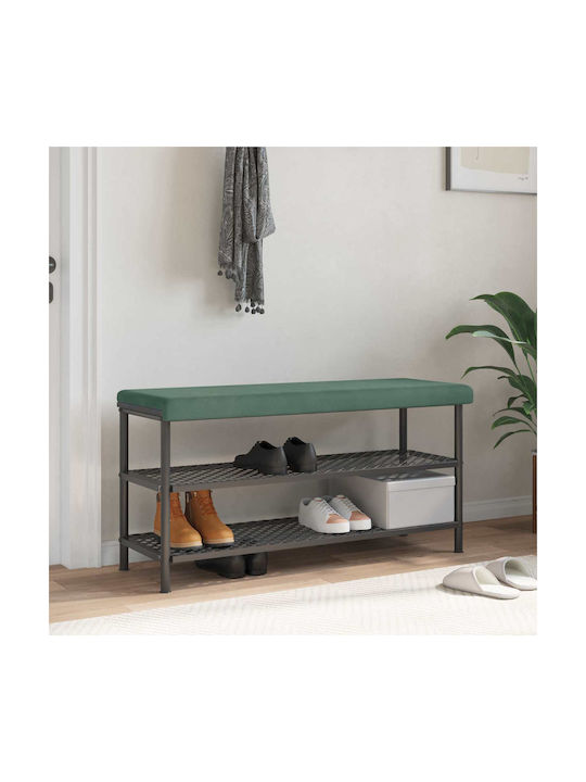 vidaXL Perna De Canapea Din Catifea Albastru Deschis 38x110cm