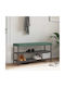 vidaXL Perna De Canapea Din Catifea Albastru Deschis 38x110cm