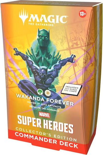 Magic: The Gathering Marvel Super Heroes Wakanda Forever Commander-Deck Collector's Edition