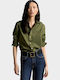 Shirt Long Sleeve Women's Shirt Olive