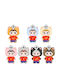 Niinoo Dreaming Spain Football Blind Box Surprise Doll Keychain 17cm 6 Τεμ