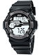 Jaga Digital Men's Watch 52mm Battery with Grey Rubber Strap M117X-GREY
