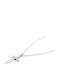 Irmelia Men's Silver Cross with Chain