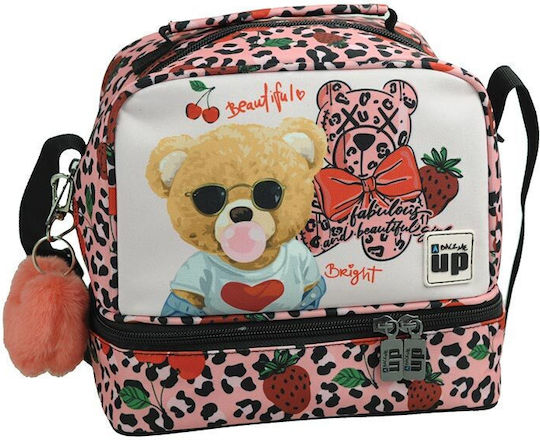 Back Me Up Fashion Bear School Insulated Lunch Bag 20x15x21cm
