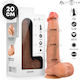 Intense Realistic Dildo with Scrotum and Suction Cup Flesh