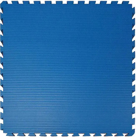 Olympus Sport 763712835.Enamege8os.Gelbes Blaues Gymnastikmatte Puzzle Beidseitig Kırmızı/Blau 100x100x4cm 1 Stück