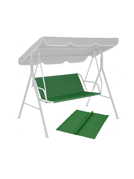 MultiGarden Perna Swing Cushion Pentru Grădină Cu Spătar Verde 100x127cm