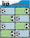 Back Me Up 8 Foi Etichete Pentru Caiete Football Club 8 Bucăți