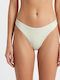 Bikinihosen Slip Weiß