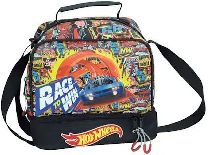 Gim Hot Wheels School Insulated Lunch Bag 4.5lt Hot Wheels 20x15x21cm