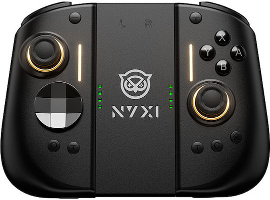 NYXI Hyperion 3 Cu Fir & Wireless Gamepad cu Stick-uri cu Efect Hall pentru Switch 2 Negru