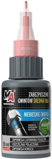 Moje Auto 20-A96 Thread Sealant High Temperature Blue 50ml