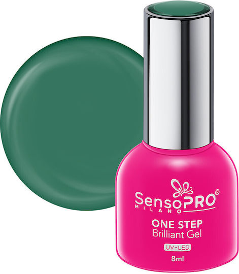 SensoPro Ojă Pentru Unghii Cu Gel Spicy Verde #54 Ochi De Pisică 8ml
