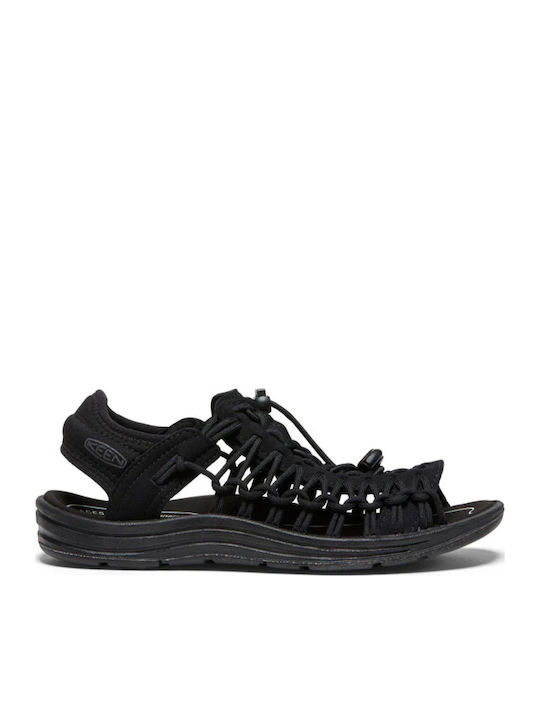 Uneek Γυναικεία Σανδάλια Sporty Μαύρα
